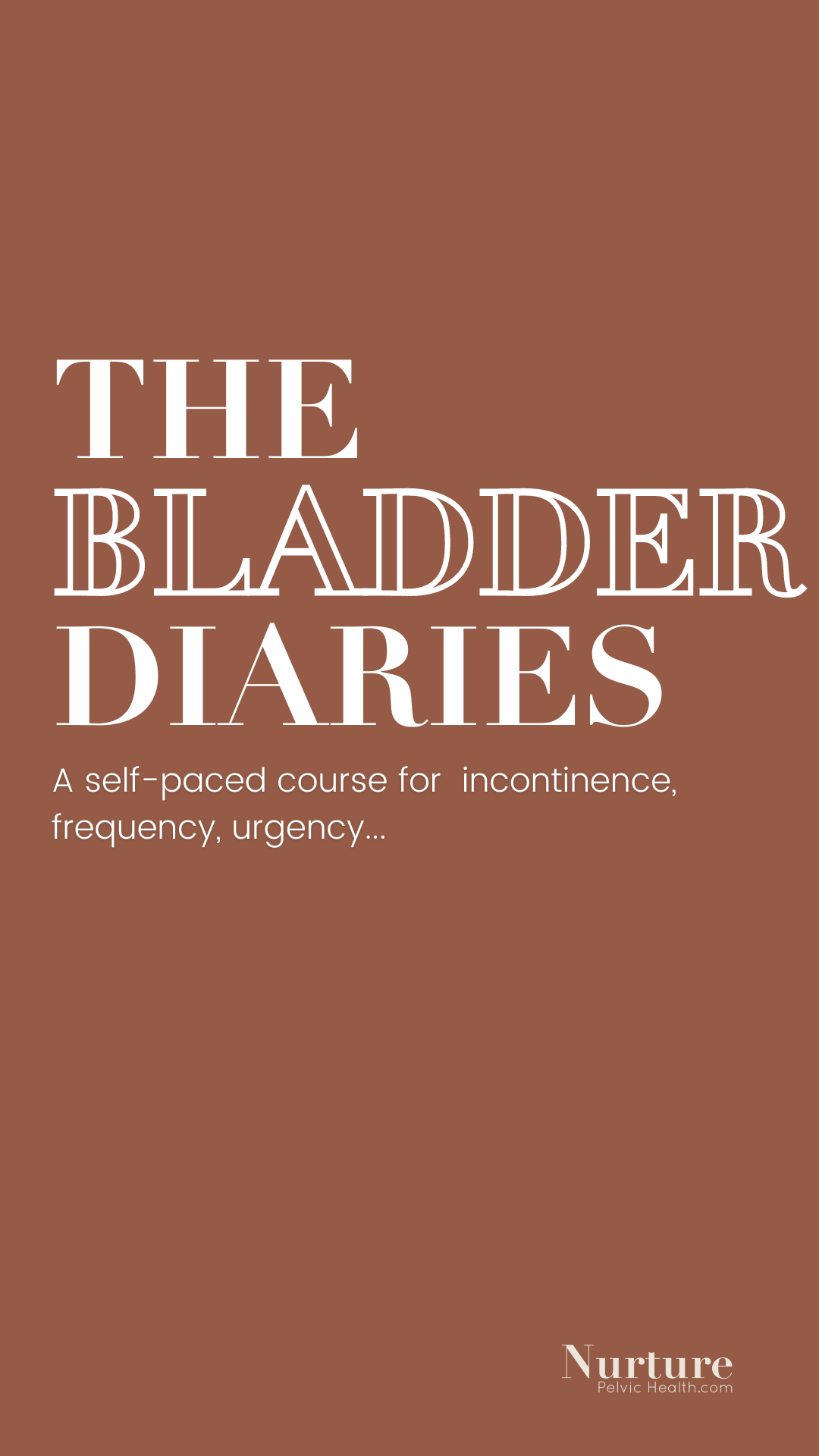 bladder course